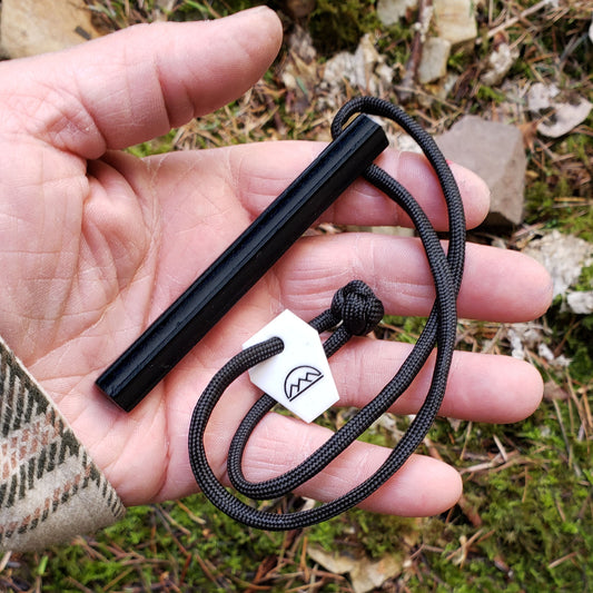 compact hex shaped ferro rod