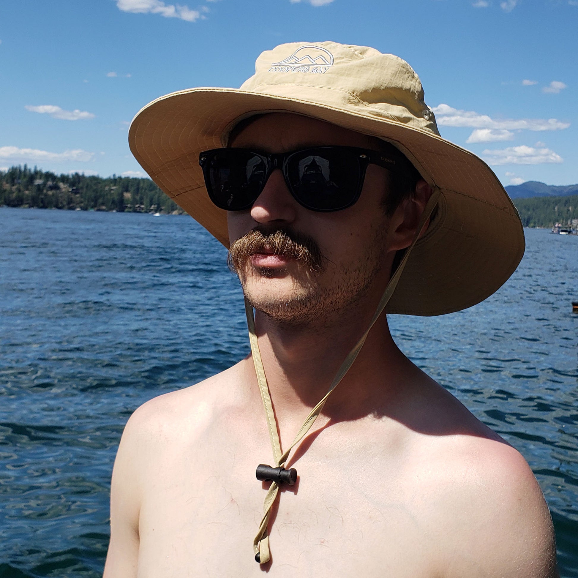 hat for the beach