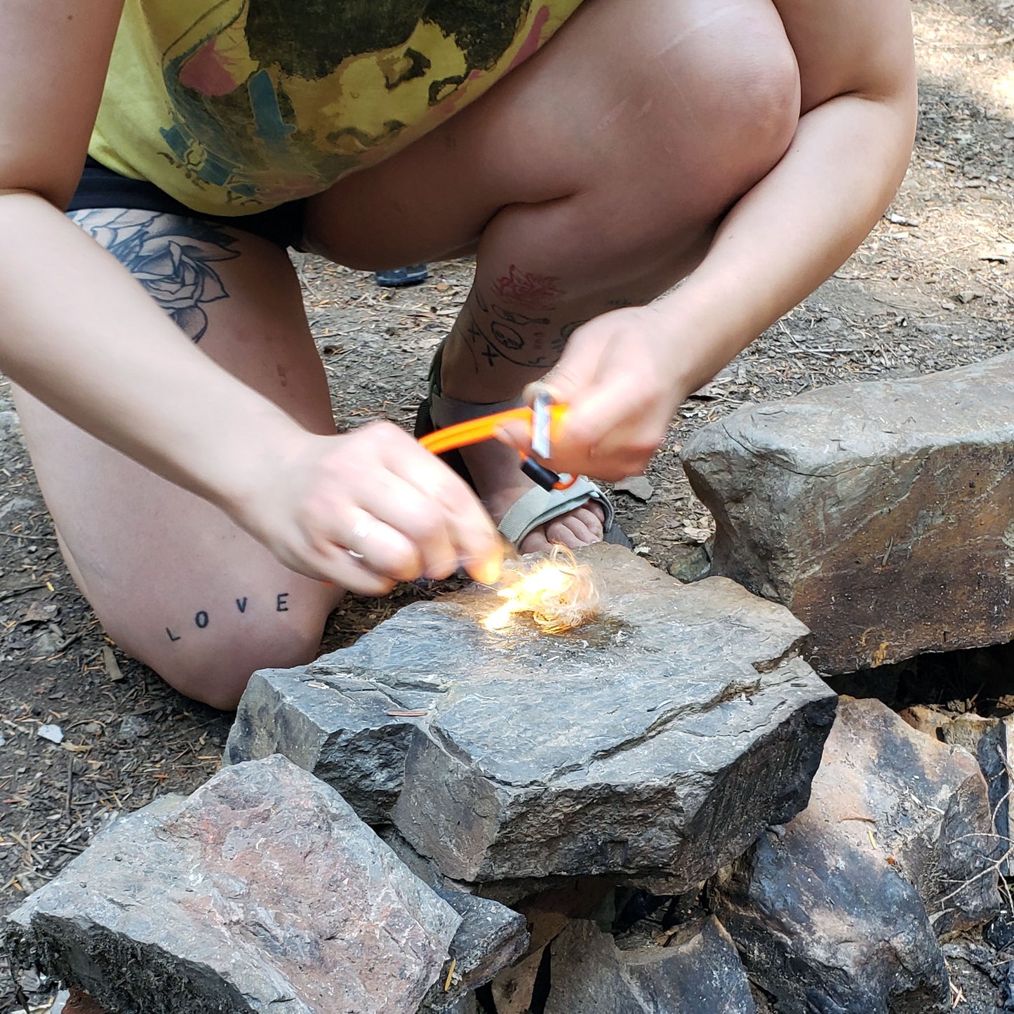 emergency fire starting tools