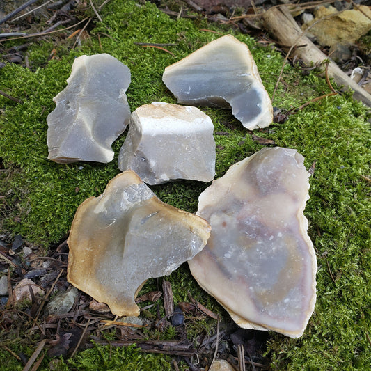 natural rocks for flint and steel