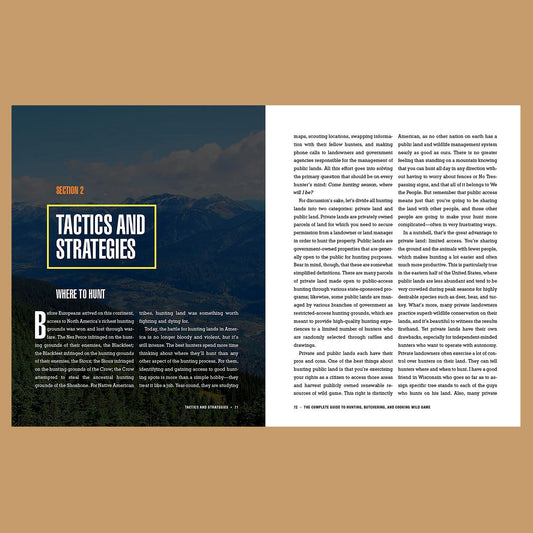 The Complete Guide to Hunting, Butchering, and Cooking Wild Game (Volume 1: Big Game)