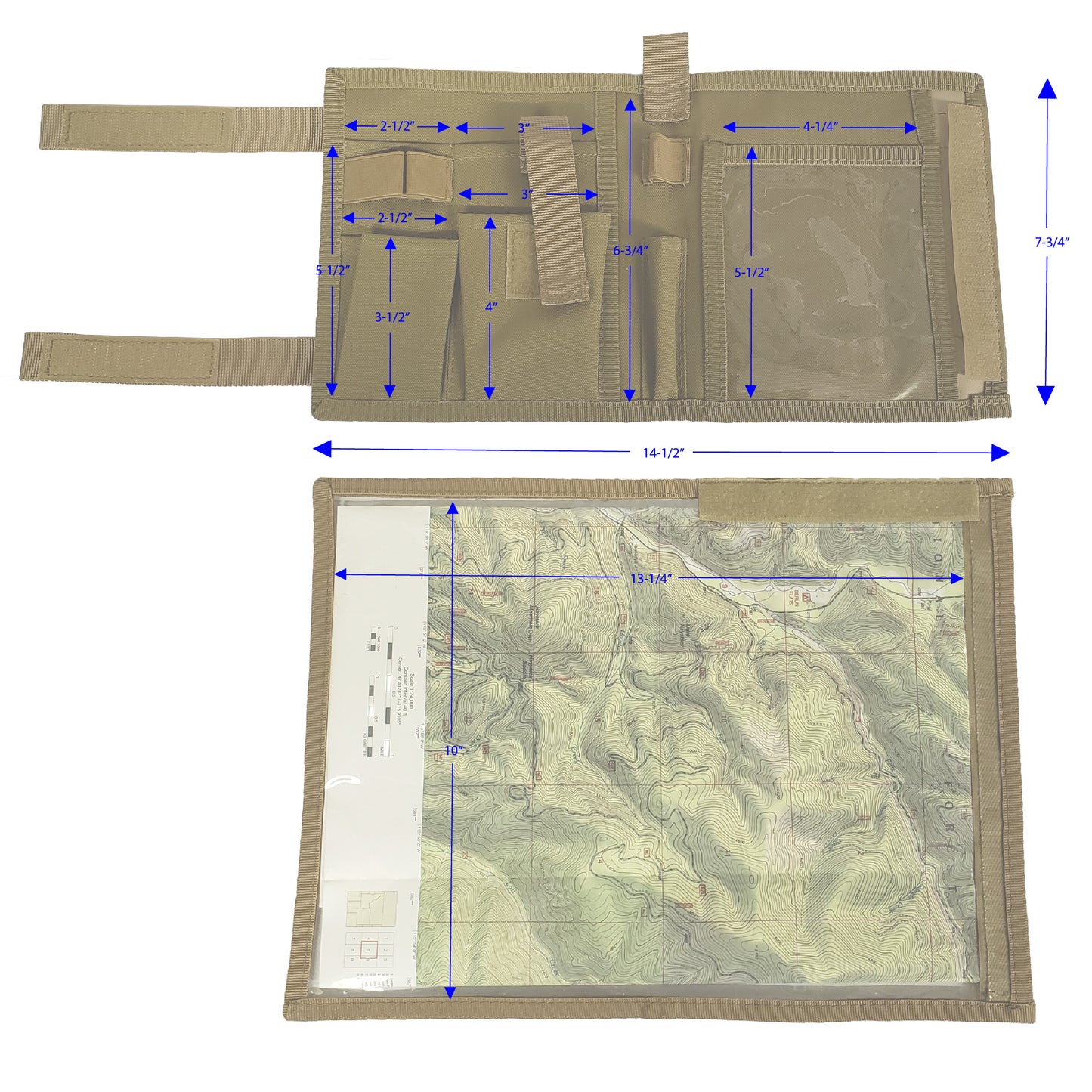 waterproof map sleeve