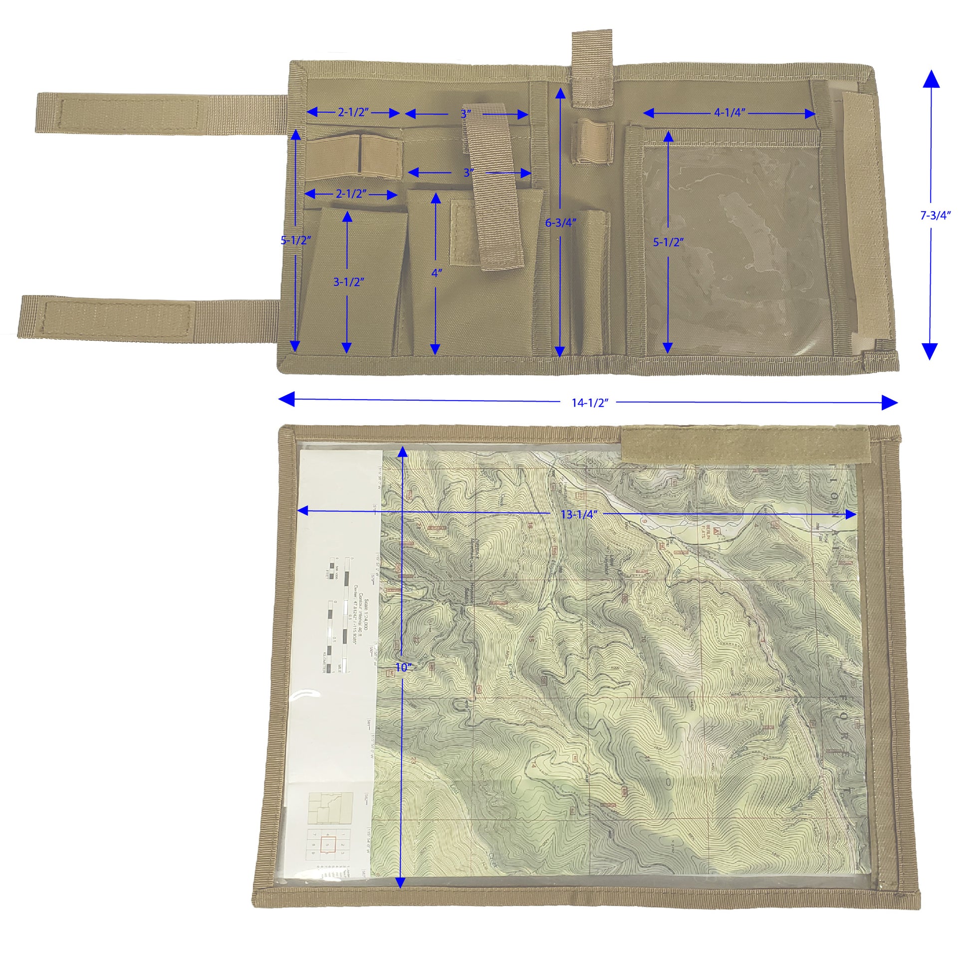waterproof map sleeve
