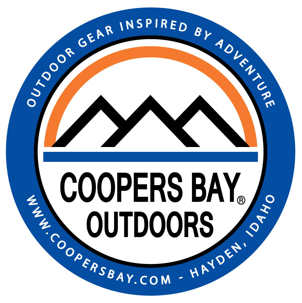Sticker - Coopers Bay Outdoors, Standard Blue, 2.5-inch