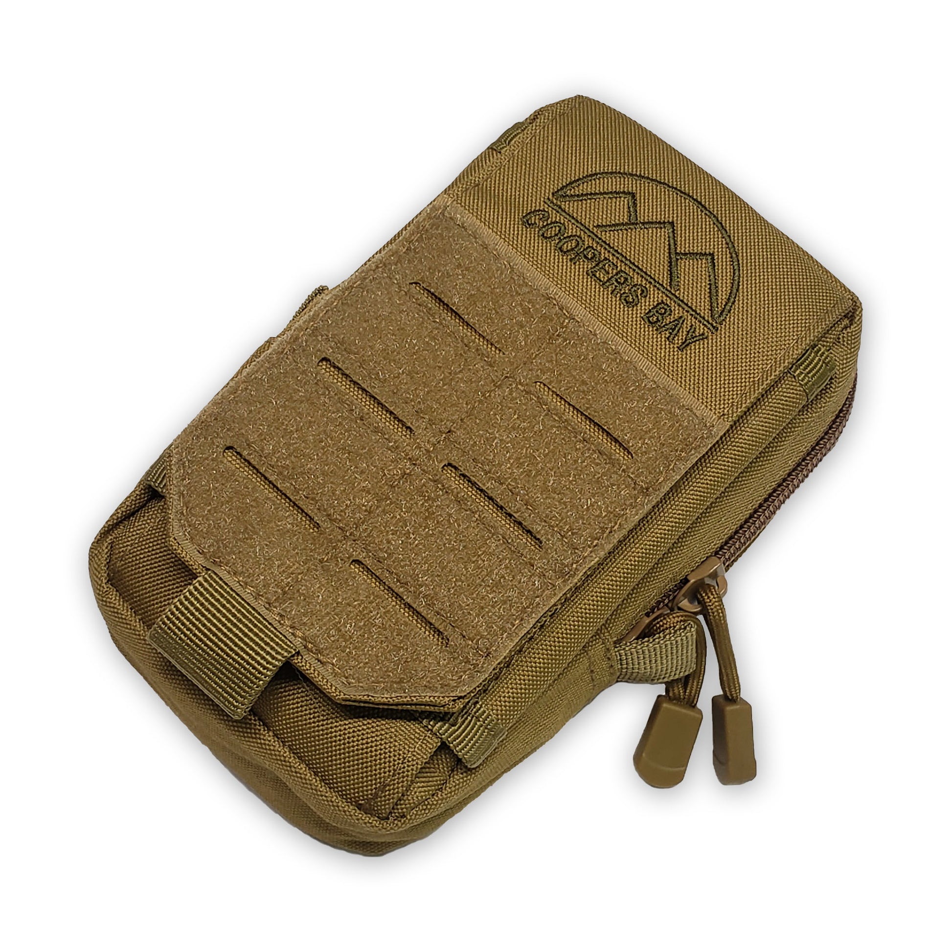 Nylon EDC bag for packing and storing small items.  Color: Tan