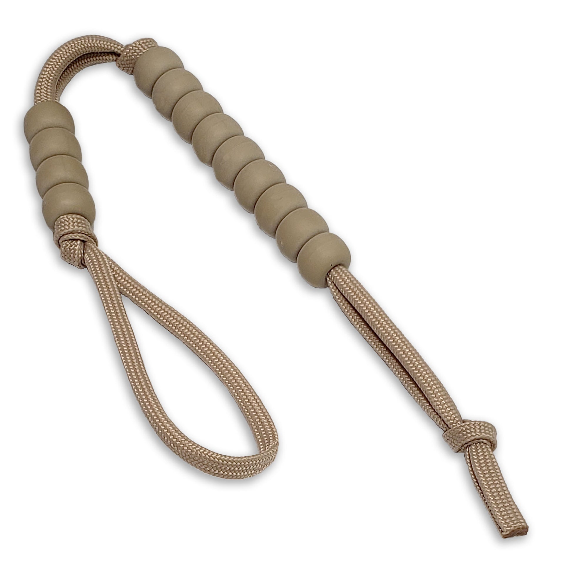 Desert tan Army Ranger pace count beads