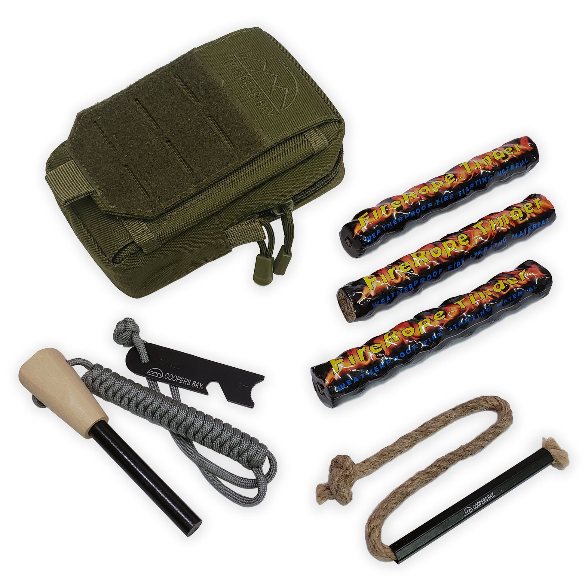 fire starter kit by coopers bay outdoors