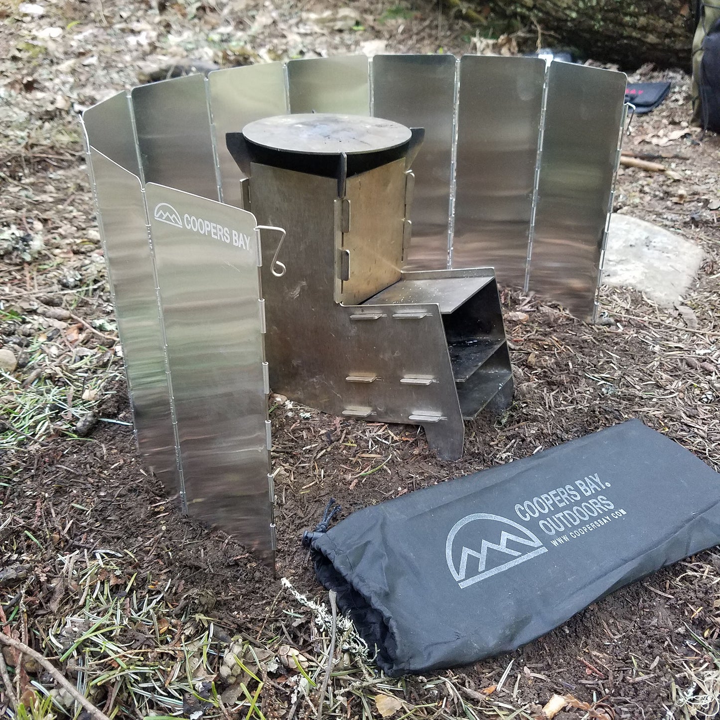 Lightweight 10-Panel Aluminum Windscreen