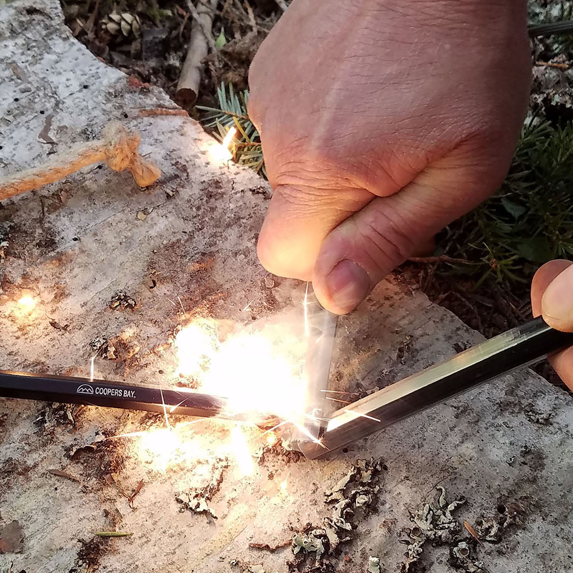 best ferro rod fire starter features PyroStryke ferro alloy blend