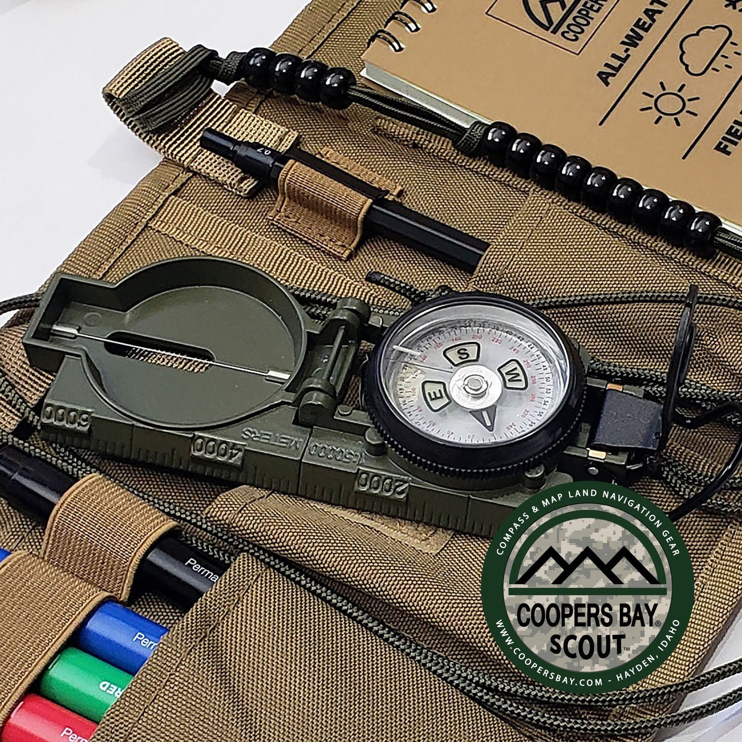 compass navigation tool and supplies