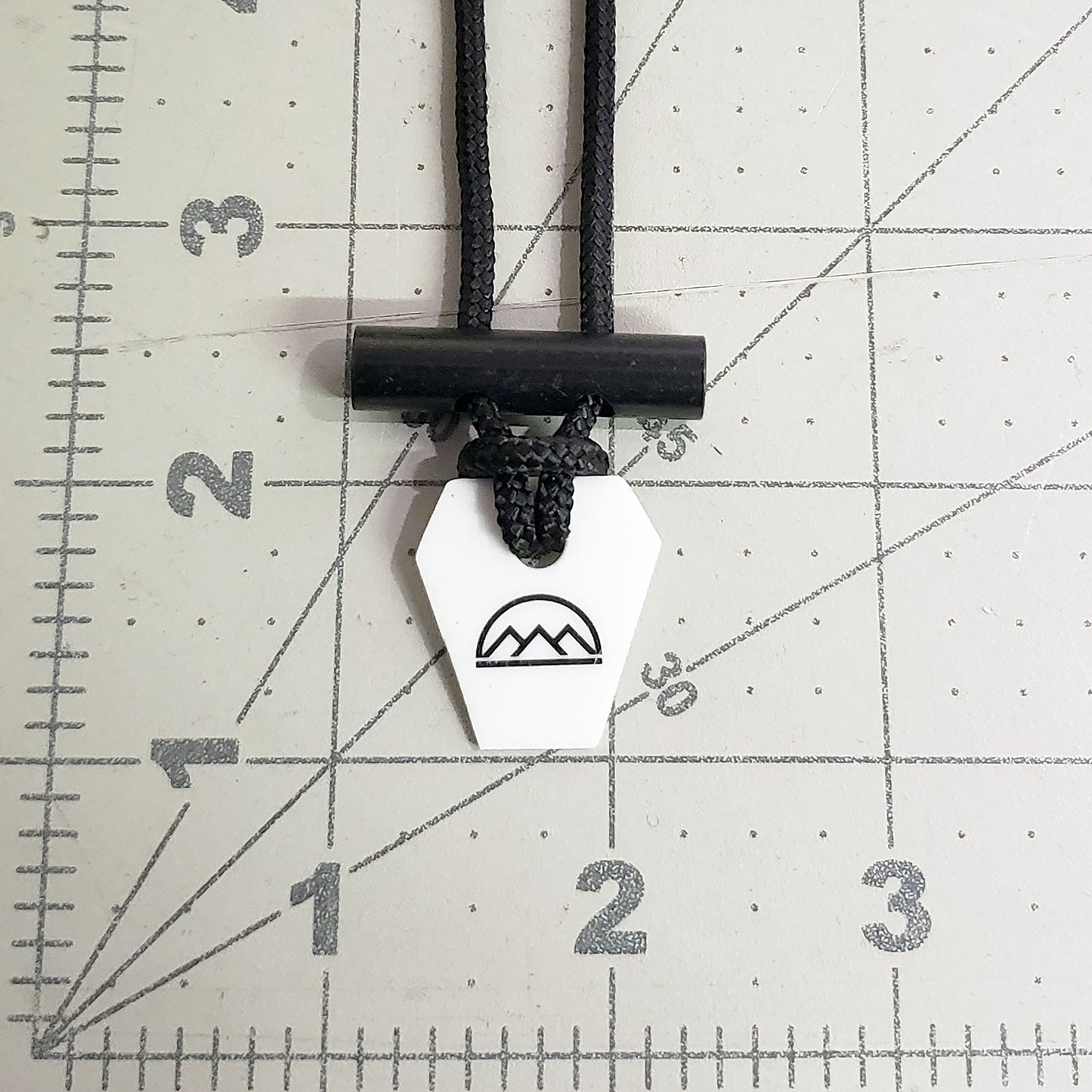 Emergency Fire Starter Necklace - Ultra Lightweight Mini Ferro Rod with Ceramic Striker & Neck Lanyard