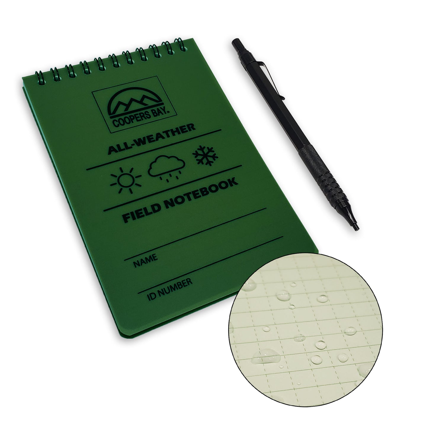 HydraPad™ All Weather Field Journal / Tactical Notebook