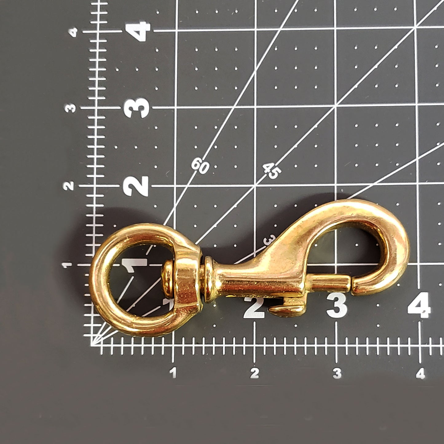 Solid Brass Swivel Snap