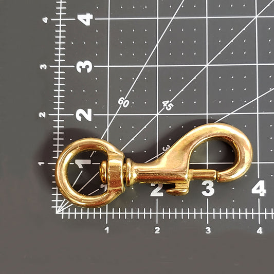 Solid Brass Swivel Snap