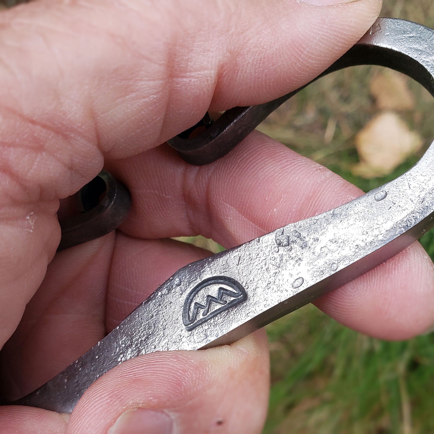 Traditional Flint & Steel Striker - Hand Forged High Carbon Steel - Primitive Firestarting Tool