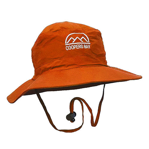 hi visibility orange sun hat