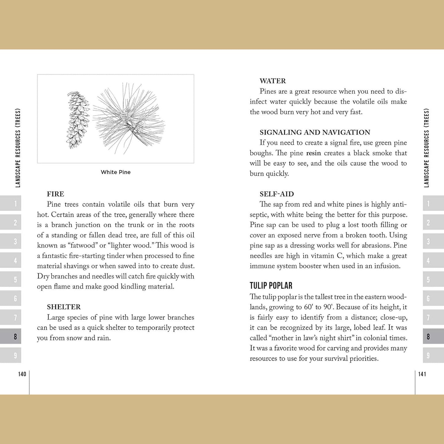 Bushcraft Essentials Field Guide pg 140-141