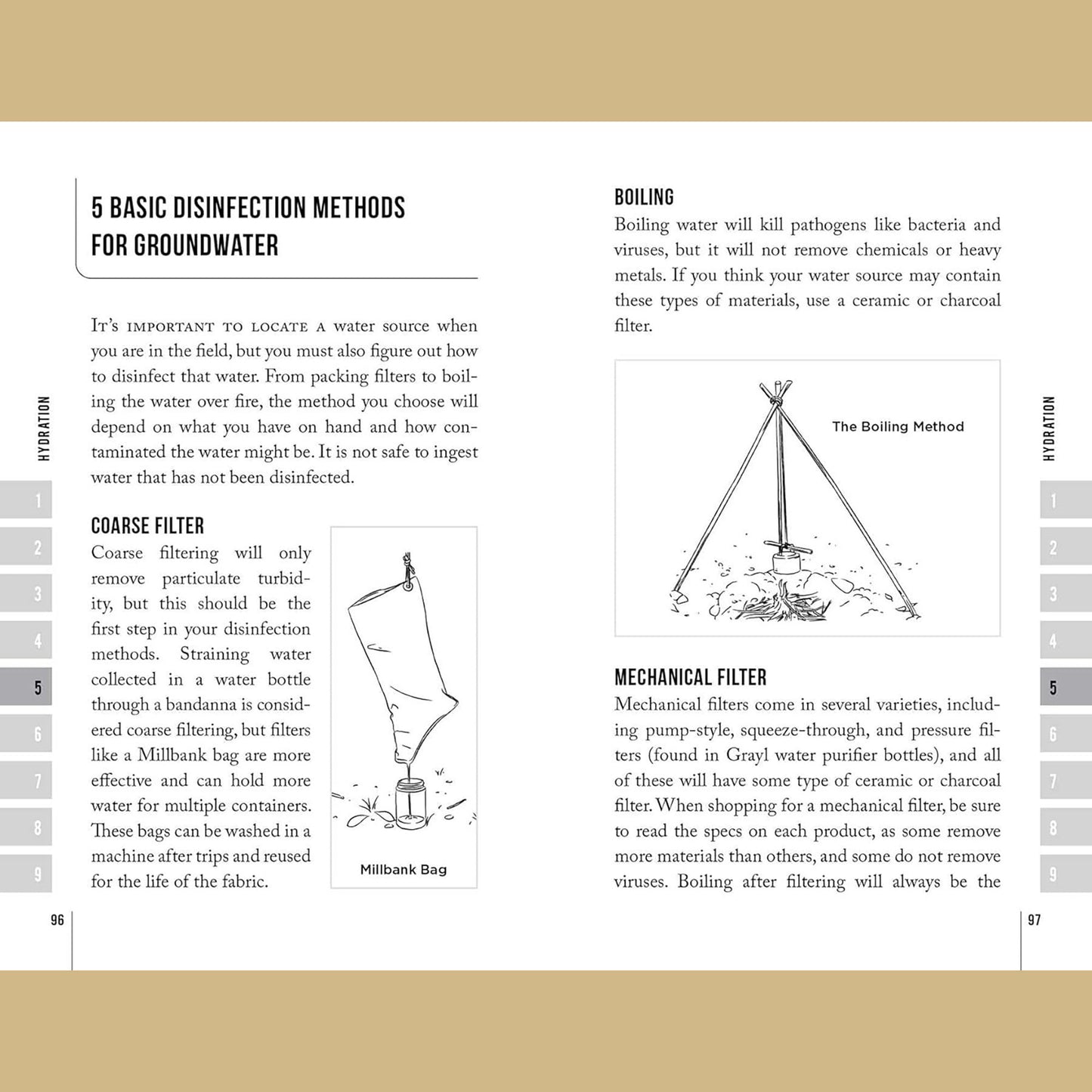 Bushcraft Essentials Field Guide pg 96-97