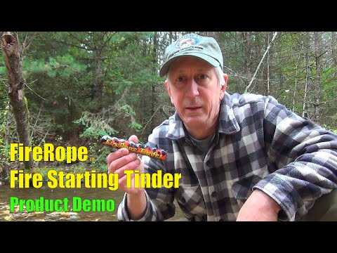 Large FireRope™ Fire Starting Tinder – Coopers Bay Outdoors