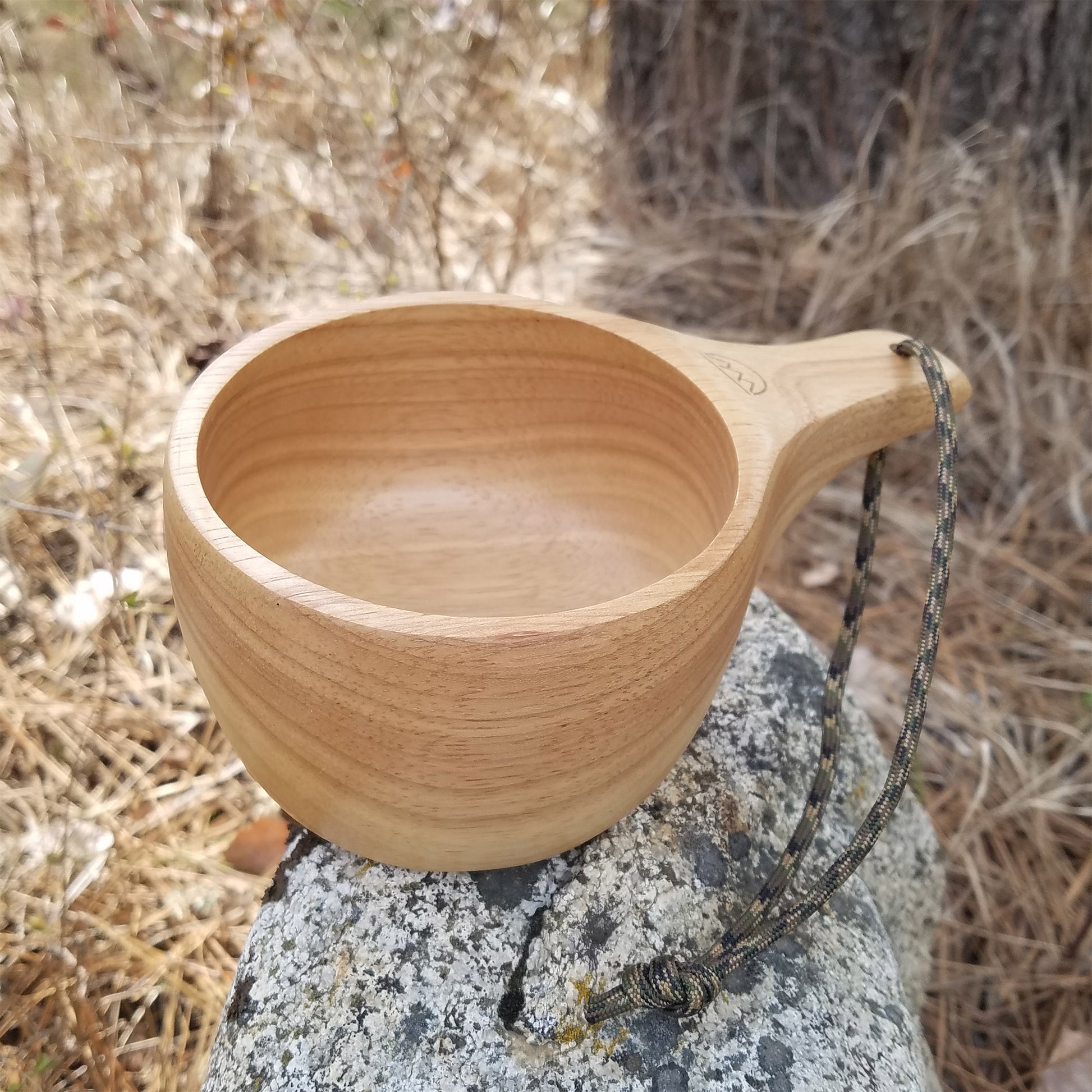 Carved natural wood bowl by coopers bay outdoors