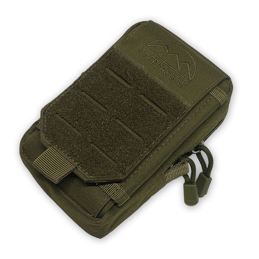 Nylon EDC bag for packing and storing small items.  Color: OD Green
