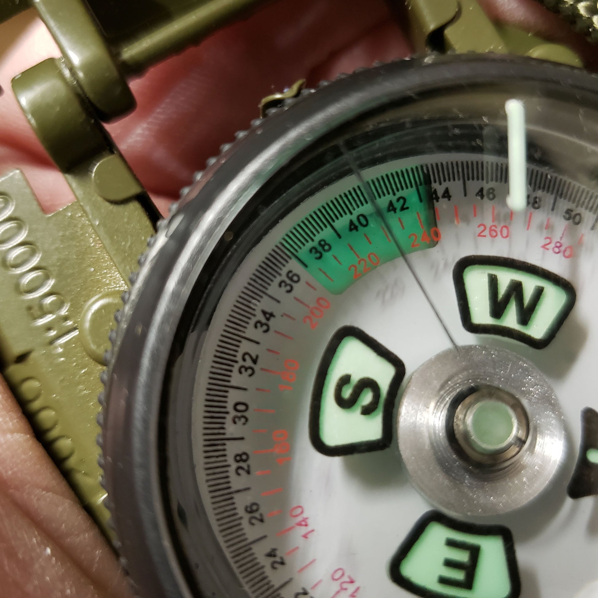 military navigation compass