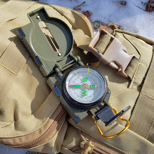 Tenderfoot™ Economy Lensatic Compass - Great for Introducing Kids to Compass Navigation