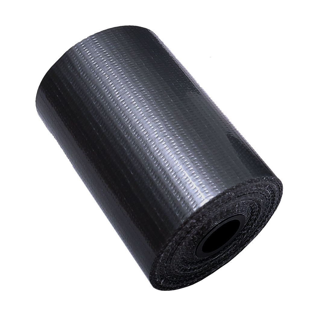 black duct tape, mini travels size roll