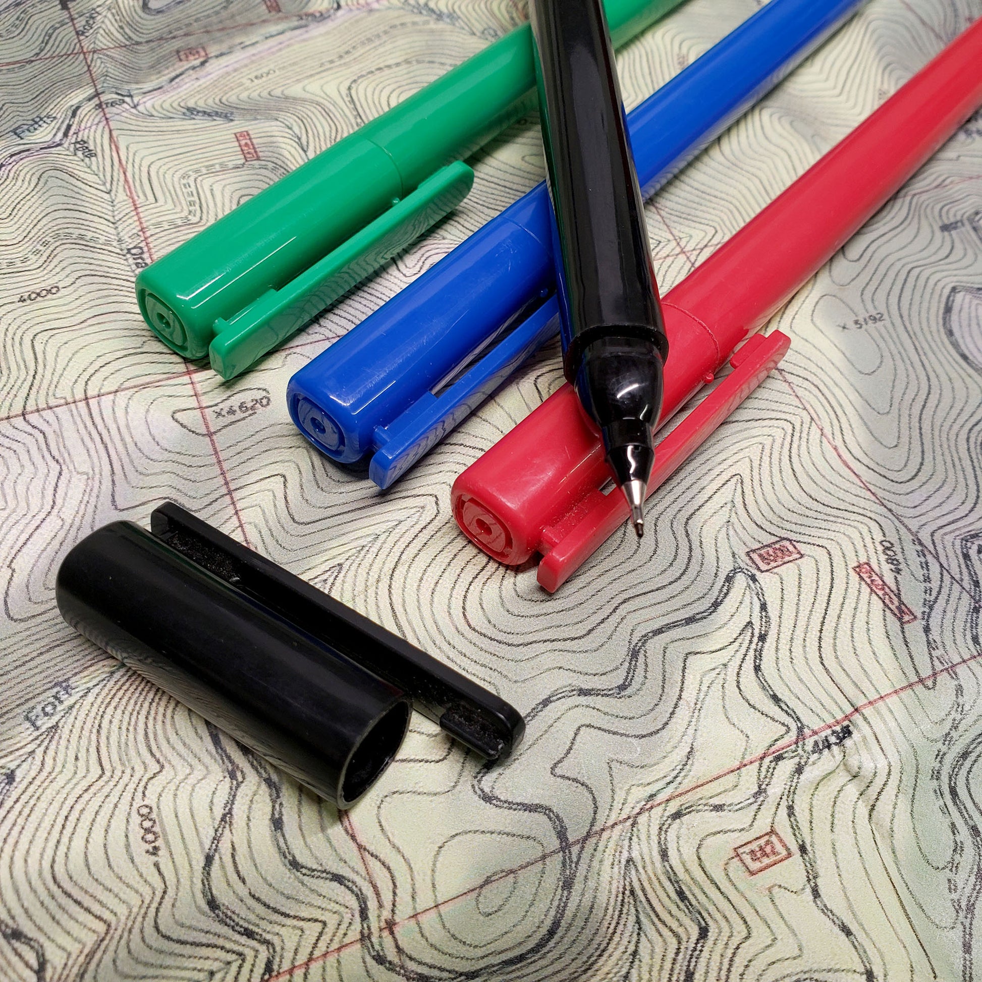 map marking pens