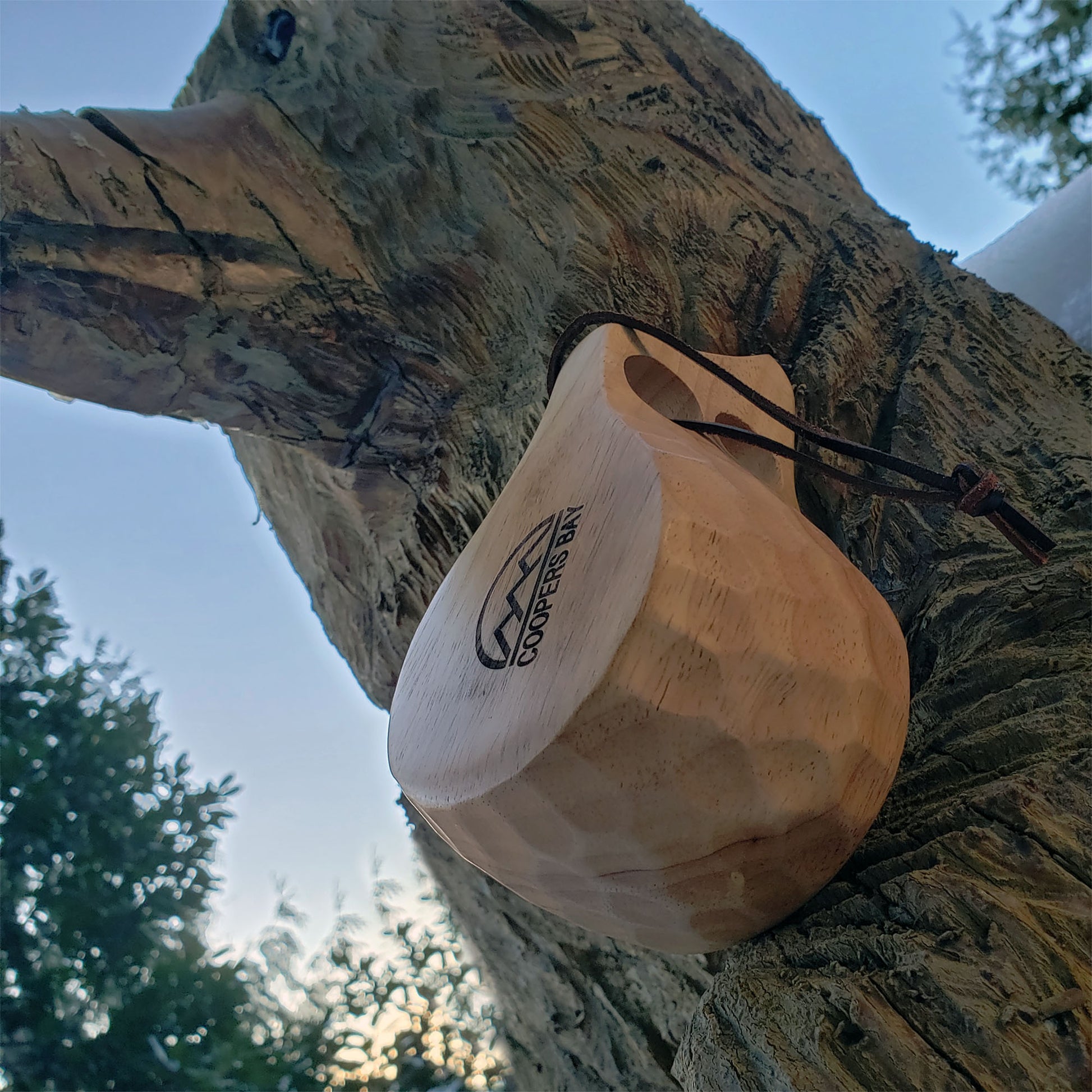 Gift Cup. Handmade Wooden Mug BEAR With Carving. Kuksa. Gift for a Hunter  or Fisherman. Ecoware. Birch Mug. Natural Materials. 