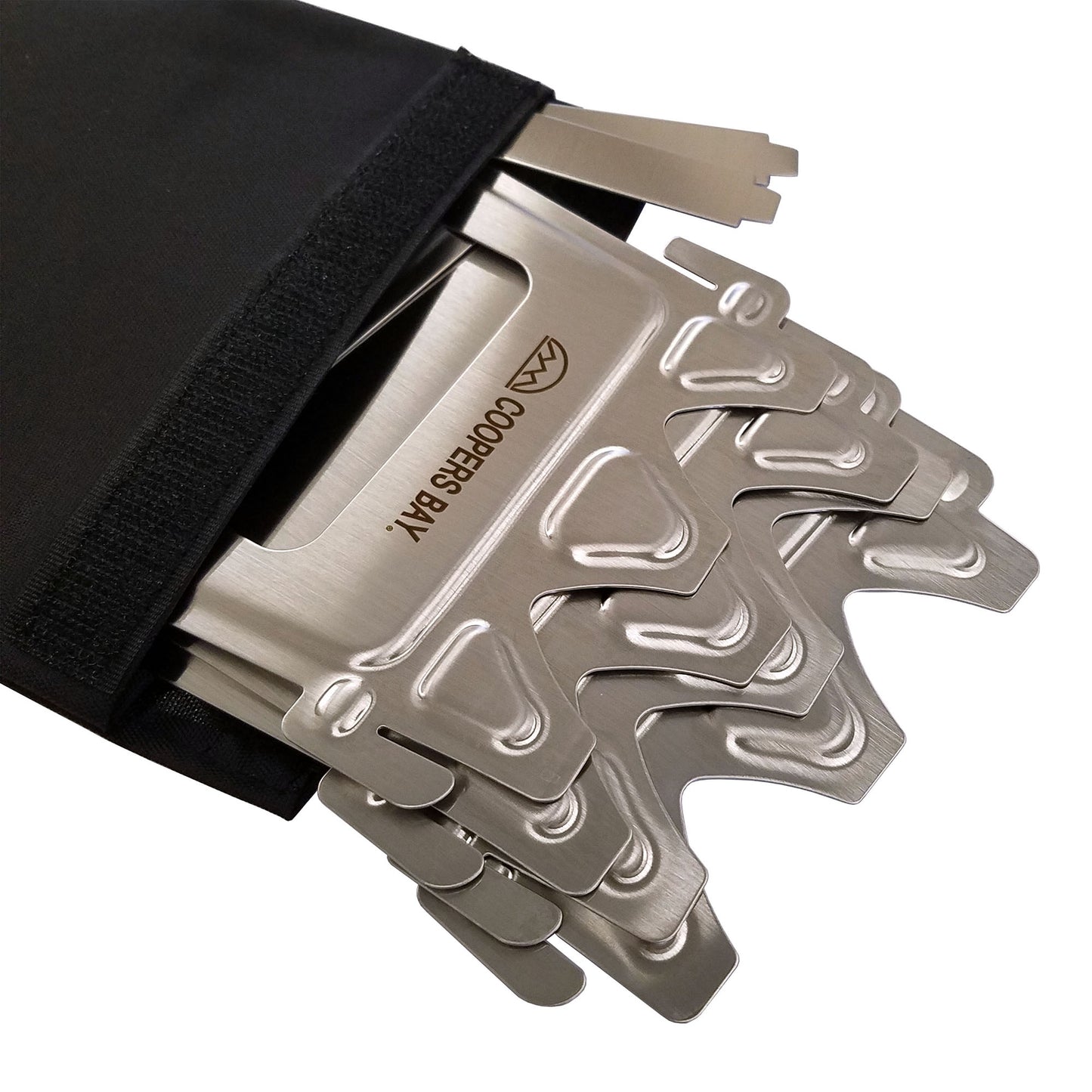 flat-pack titanium stove